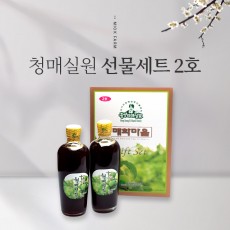 홍쌍리 청매실원액 청매실원 선물세트 2호 420ml X 2병